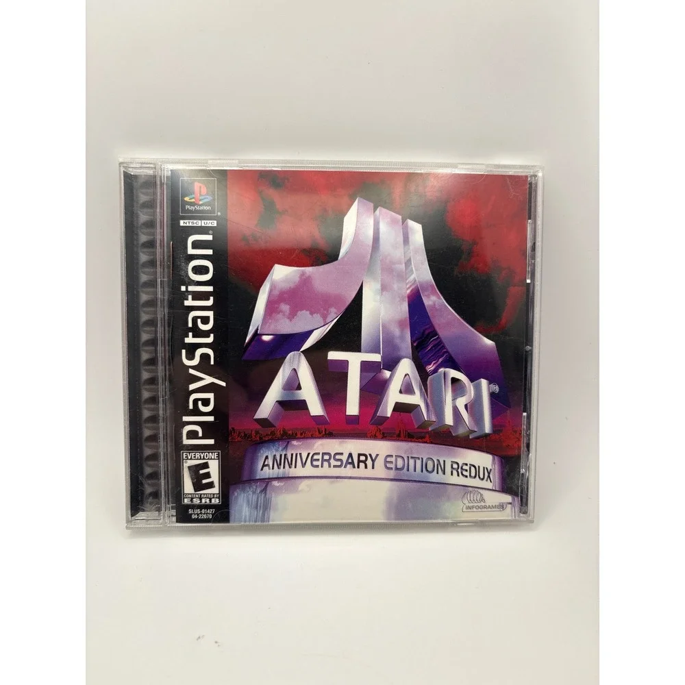 Atari Anniversary Edition Redux Sony PlayStation PS1 Retro Arcade Classics 2001